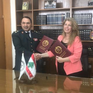 Cooperation agreement between the Lebanese Army Command and the CERD on…