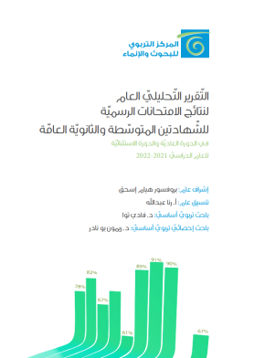 التقرير التحليليّ العام لنتائج الامتحانات الرسمية 2021-2022